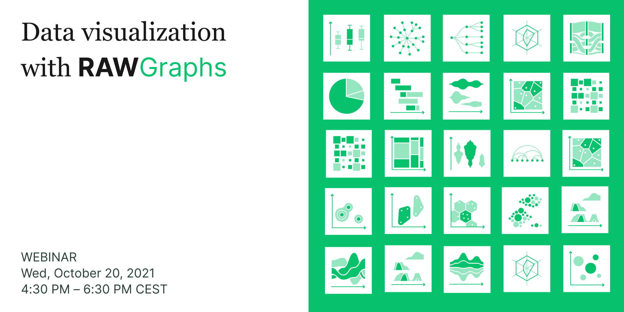 Data visualization with RAWGraphs - Webinar